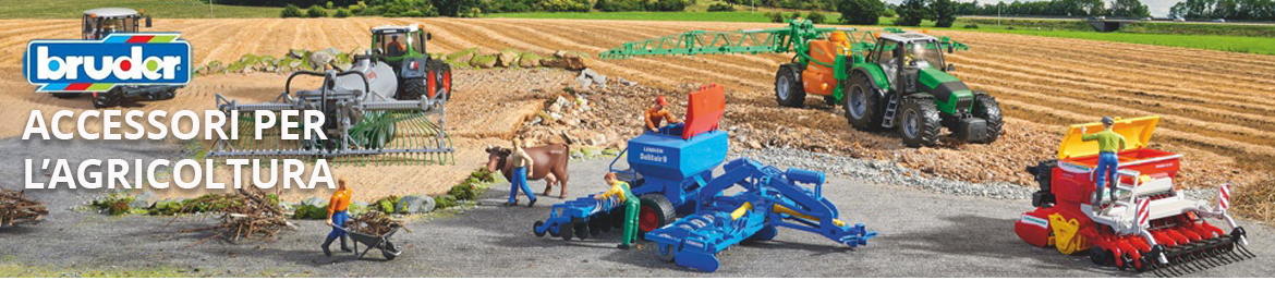 BRUDER ACCESSORI PER AGRICOLTURA