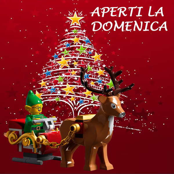 APERTI LA DOMENICA FINO A NATALE