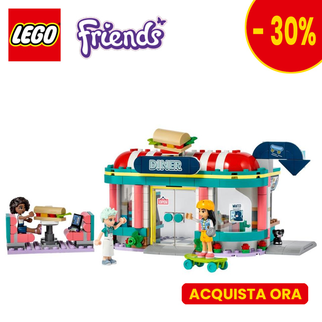 LEGO Friends - Ristorante nel centro di Heartlake City (41728)