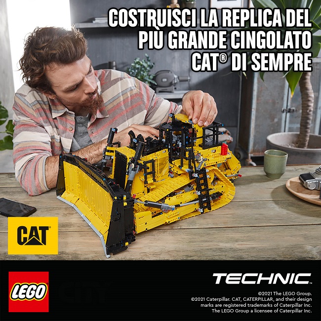 LEGO Technic Bulldozer Cat D11T