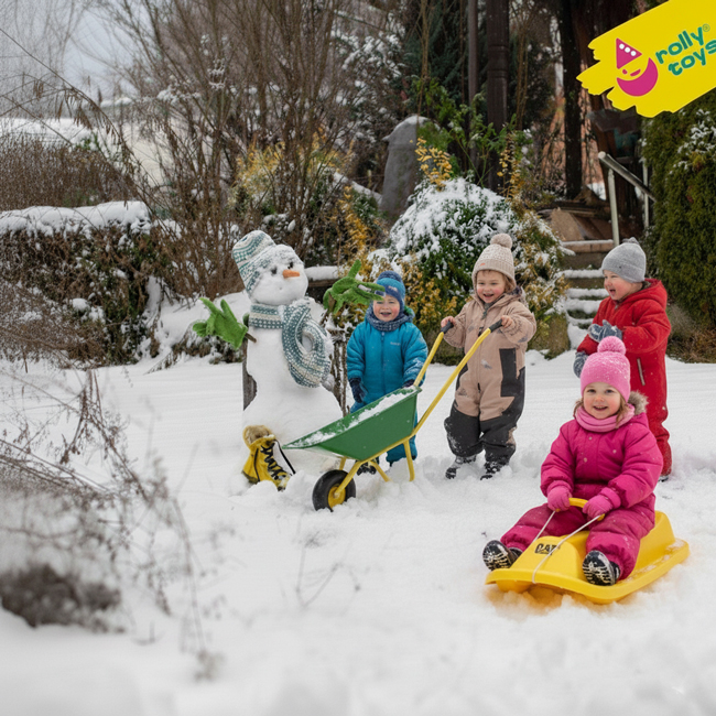 Rolly Toys con la neve