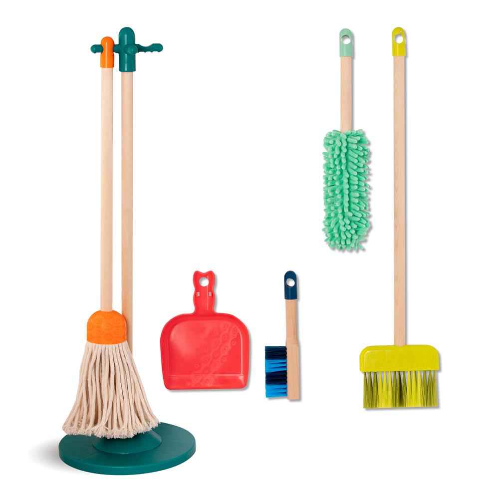 BATTAT B.TOYS CLEAN ‘N’ PLAY - SET PER LE PULIZIE BX1924