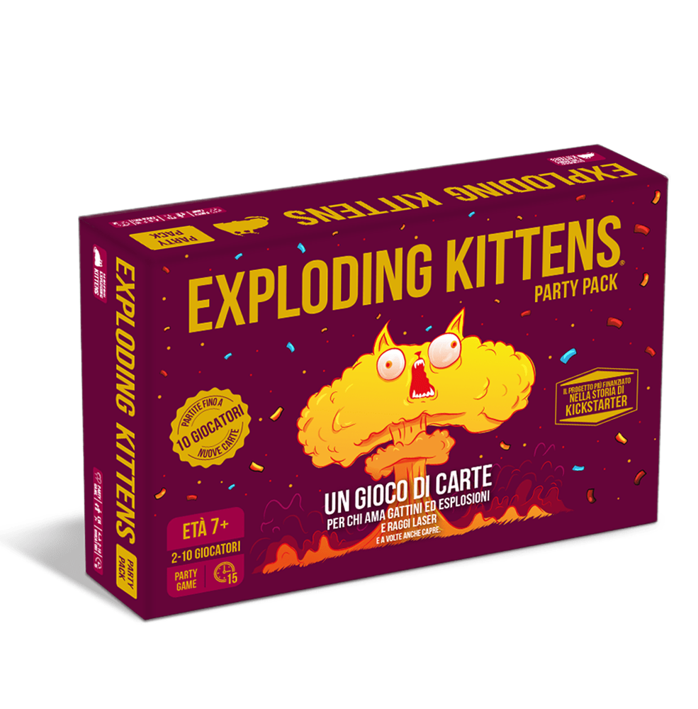 ASMODEE EXPLODING KITTENS PARTY PACK 8638