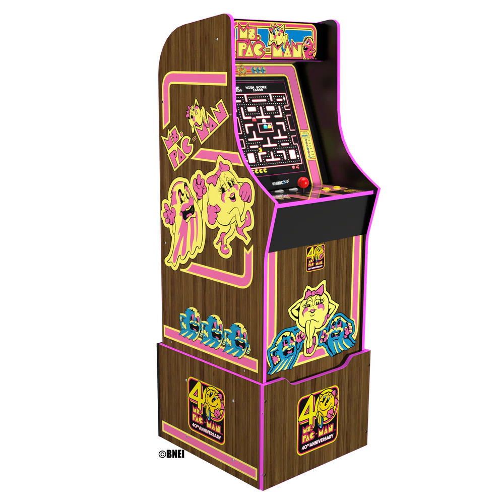 ARCADE1UP MS. PAC-MAN 40TH ANNIVERSARY ARCADE MACHINE MSP-A-20682