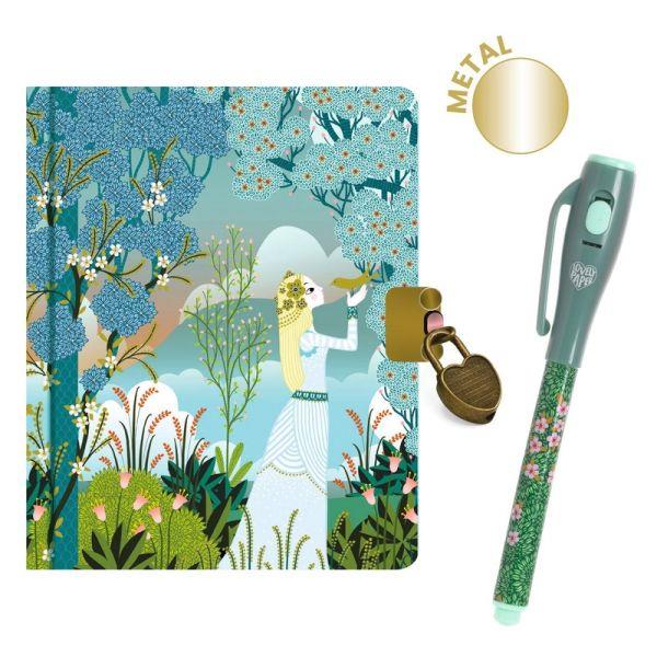 DJECO CHARLOTTE LITTLE SECRET NOTEBOOK - MAGIC PEN DD03652