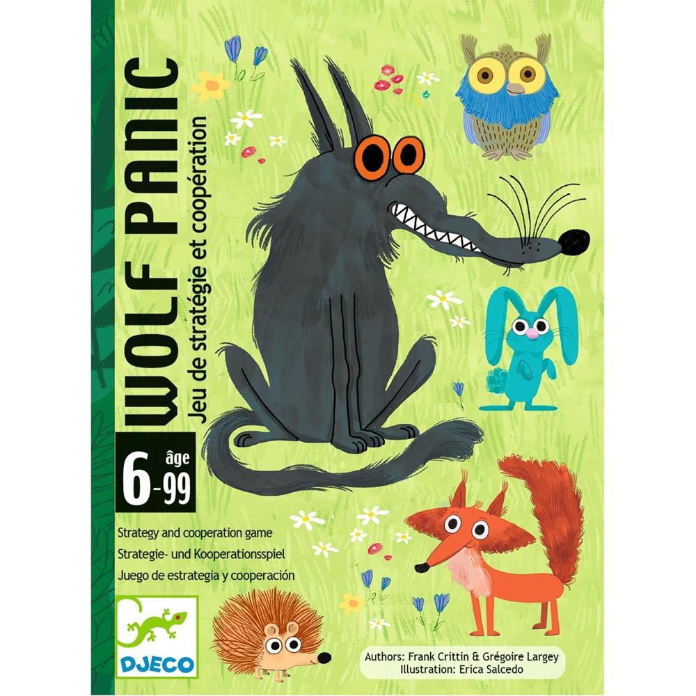 DJECO WOLFPANIC - GIOCO DI CARTE DJ05080