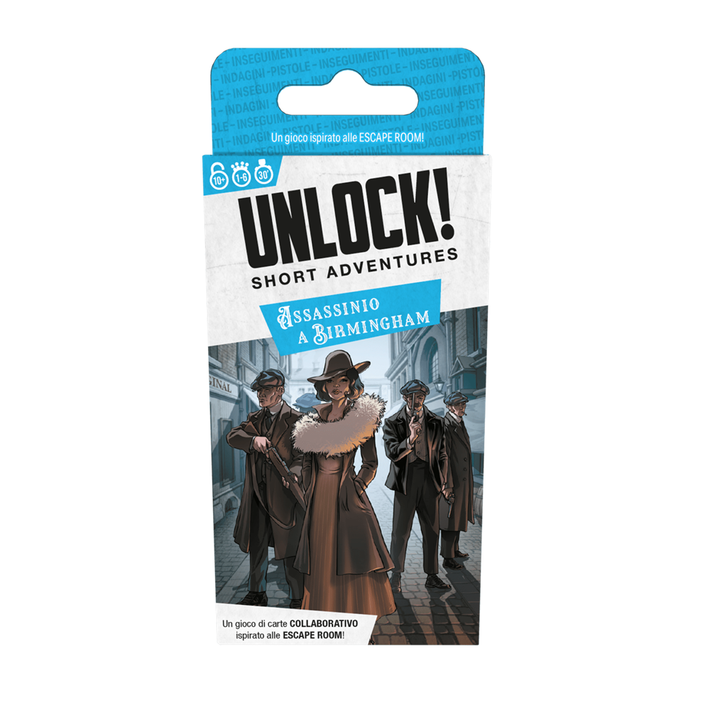 ASMODEE UNLOCK! SHORT ADVENTURES - ASSASSINIO A BIRMINGHAM 9533