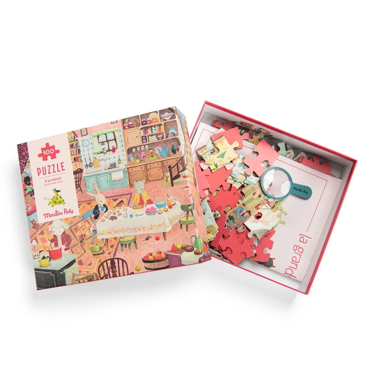 MOULIN ROTY PUZZLE IN CASA (100 PEZZI) LA GRANDE FAMILLE 632441