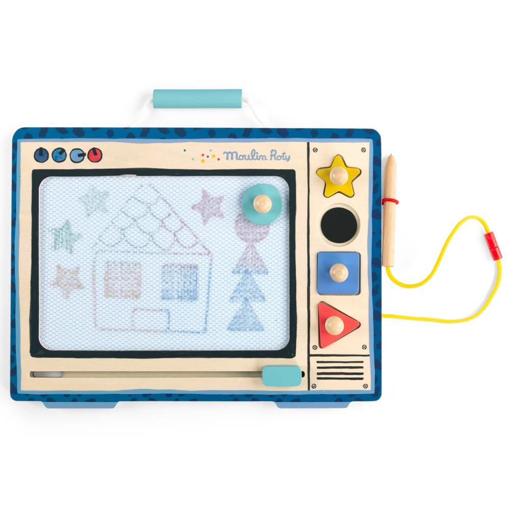 MOULIN ROTY LAVAGNA MAGICA IN LEGNO - TV 684085