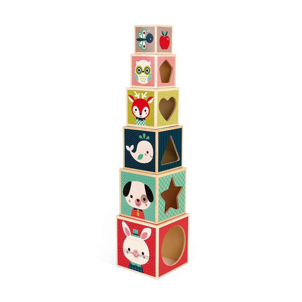 JANOD BABY FOREST PIRAMIDE 6 CUBI J08016