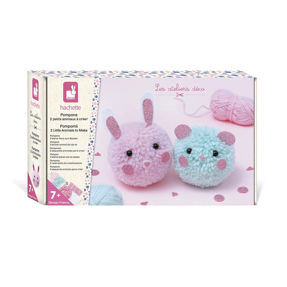 JANOD POMPON - 2 PICCOLI ANIMALI J09033
