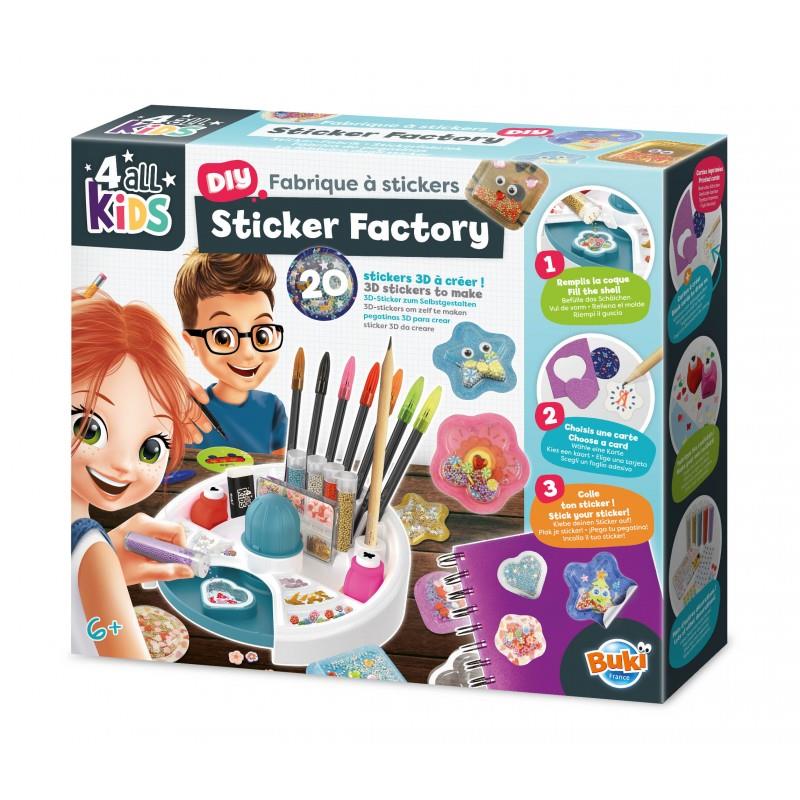 BUKI STICKER FACTORY - CREA GLI STICKER FK011