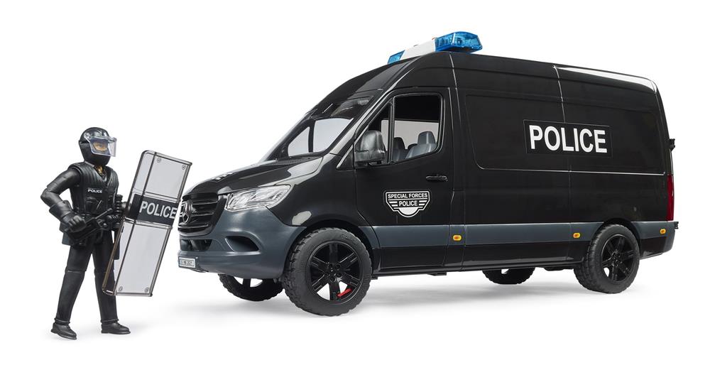 BRUDER MB SPRINTER FORZE SPECIALI POLIZIA 2685