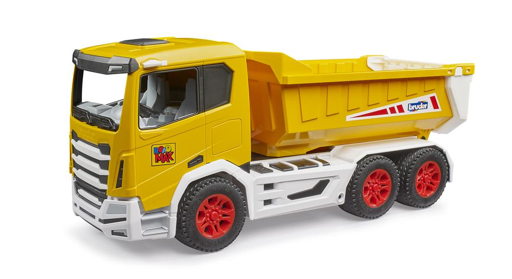 BRUDER ROADMAX CAMION CON CASSONE RIBALTABILE 03470
