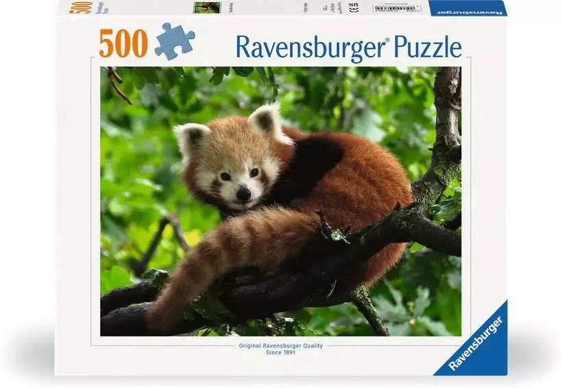 RAVENSBURGER PUZZLE PANDA ROSSO 500 PZ 00369