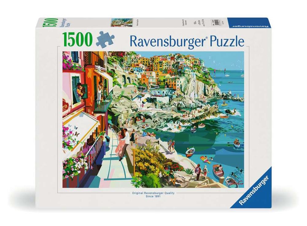 RAVENSBURGER PUZZLE ROMANCE IN CINQUE TERRE 1500 PZ 00430