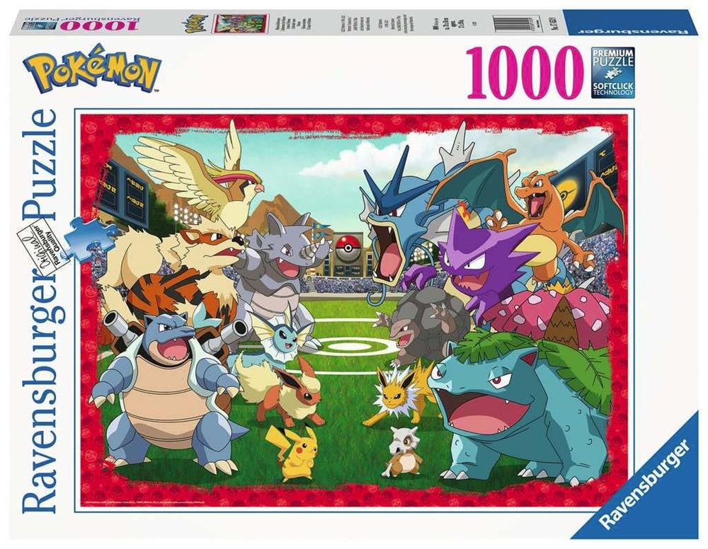 RAVENSBURGER PUZZLE POKÉMON 1000 PZ 00628