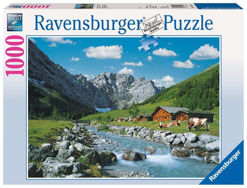 RAVENSBURGER PUZZLE MONTI KARWENDEL - AUSTRIA 1000 PZ 00649