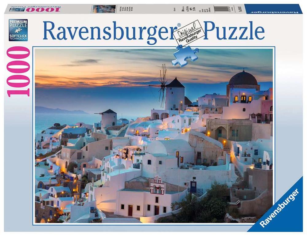 RAVENSBURGER PUZZLE SANTORINI 1000 PZ 00663