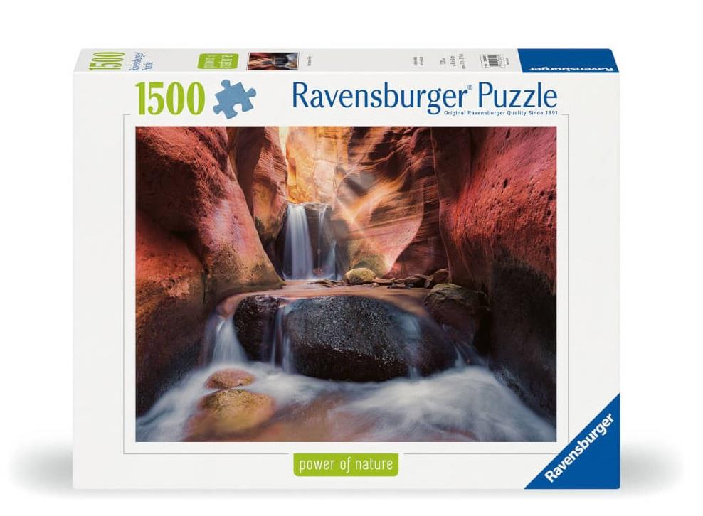 RAVENSBURGER PUZZLE CASCATE DEL CANION ROSSO 1500 PZ 00801