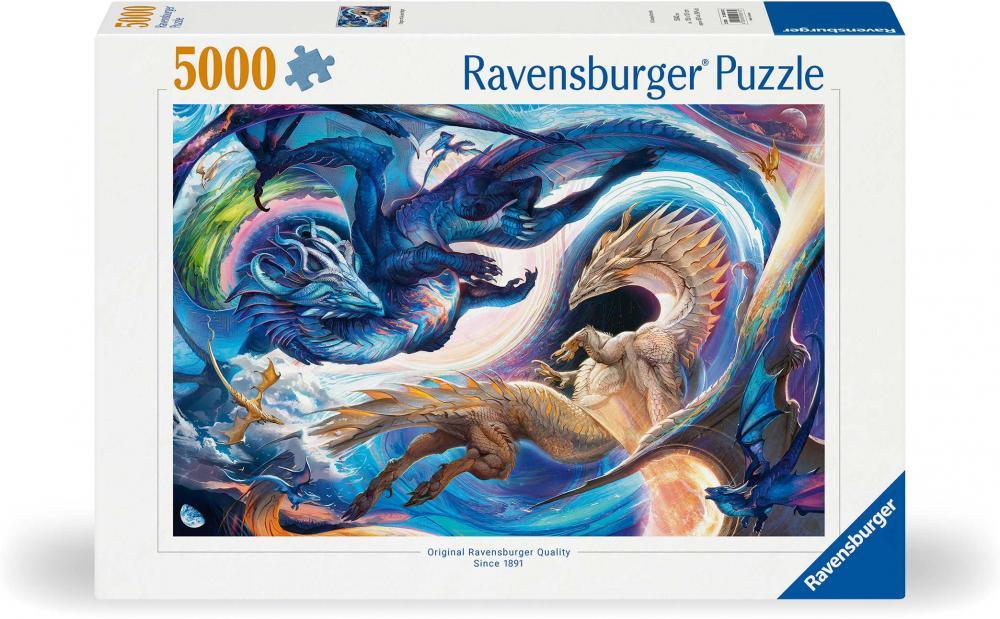 RAVENSBURGER PUZZLE DRAGON DAY AND NIGHT 5000 PZ 00813