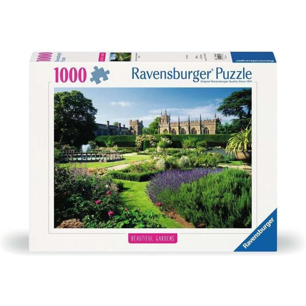 RAVENSBURGER PUZZLE QUEENS GARDEN SUDELEY CASTLE - INGHILTERRA 1000 PZ 00848