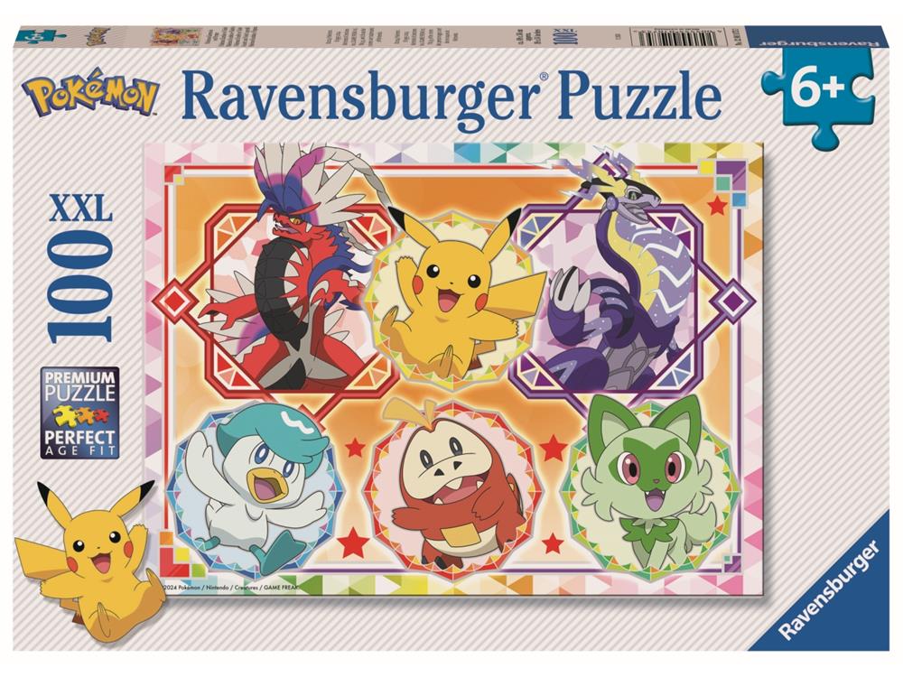 RAVENSBURGER PUZZLE POKÉMON 100 PZ 01075