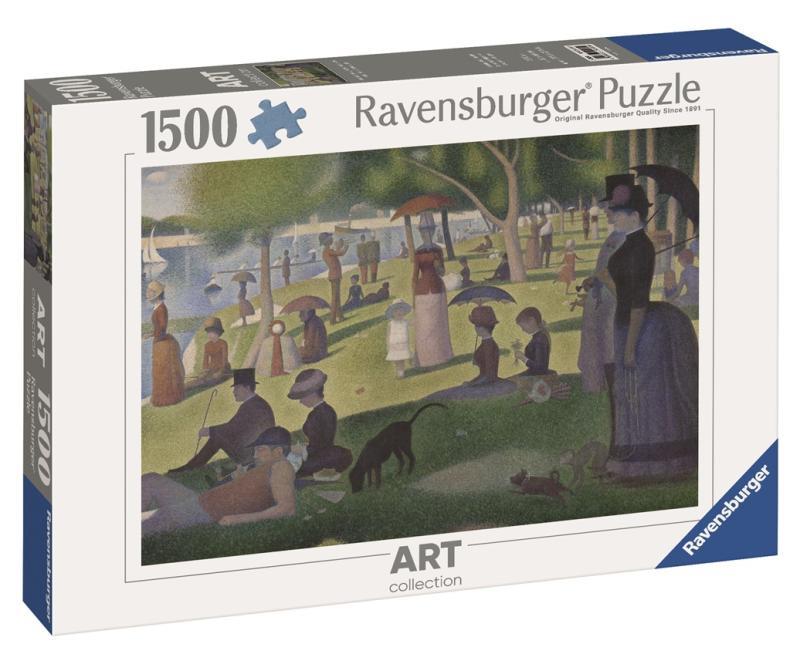 RAVENSBURGER PUZZLE UNA DOMENICA POMERIGGIO SULL'ISOLA DELLA GRANDE-JATTE 1500 PZ 01245