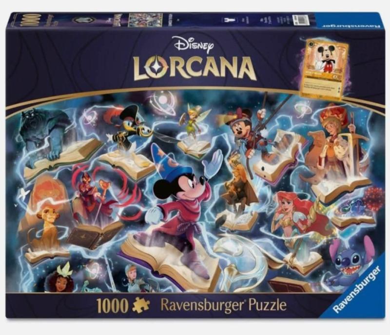 RAVENSBURGER PUZZLE DISNEY LORCANA GLIMMERS OF THE REALM: STEEL 1000 PZ 01626