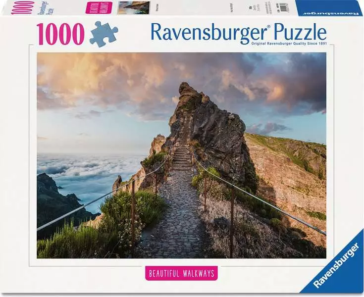 RAVENSBURGER PUZZLE SENTIERO VERSO IL CIELO 1000 PZ 01765