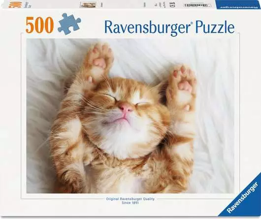 RAVENSBURGER PUZZLE PUPPIES COLLECTION: GATTINO SOGNATORE 500 PZ 01905