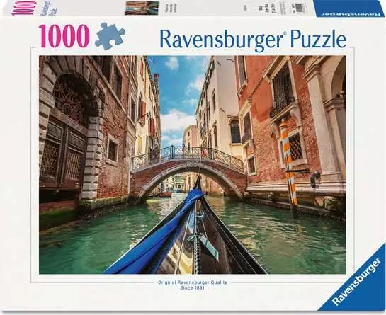 RAVENSBURGER PUZZLE CANALE DI VENEZIA 1000 PZ 01911