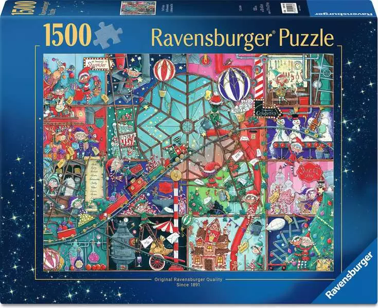 RAVENSBURGER PUZZLE NATALE 1500 PZ 01934