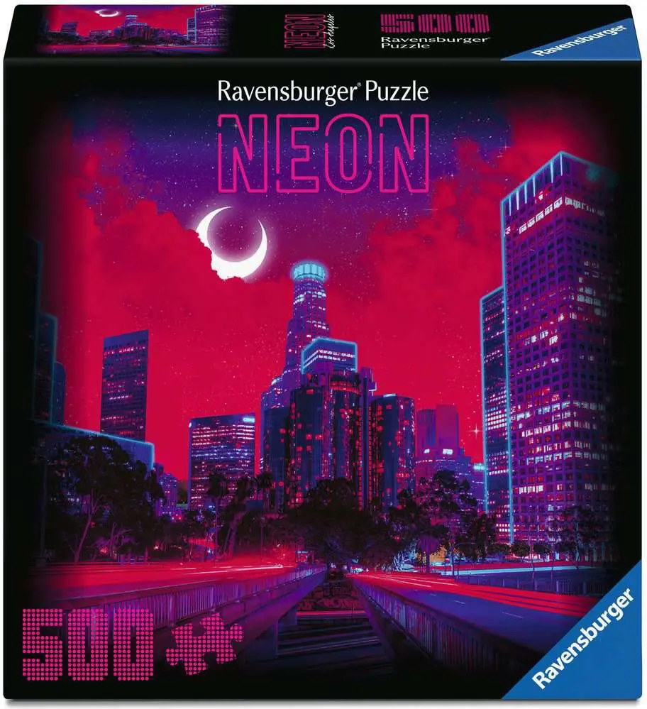RAVENSBURGER PUZZLE NEON LOS ANGELES 500 PZ 01979