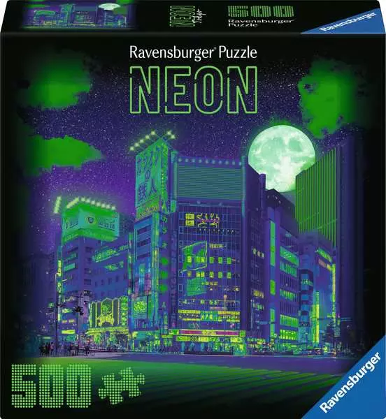 RAVENSBURGER PUZZLE NEON TOKYO 500 PZ 01980