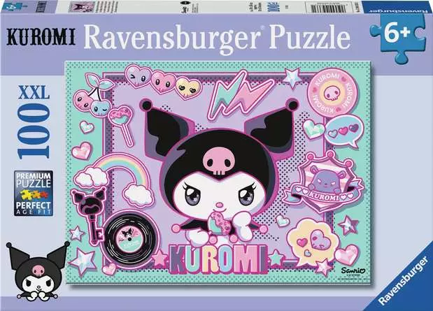 RAVENSBURGER PUZZLE KUROMI XXL 100 PZ 04333