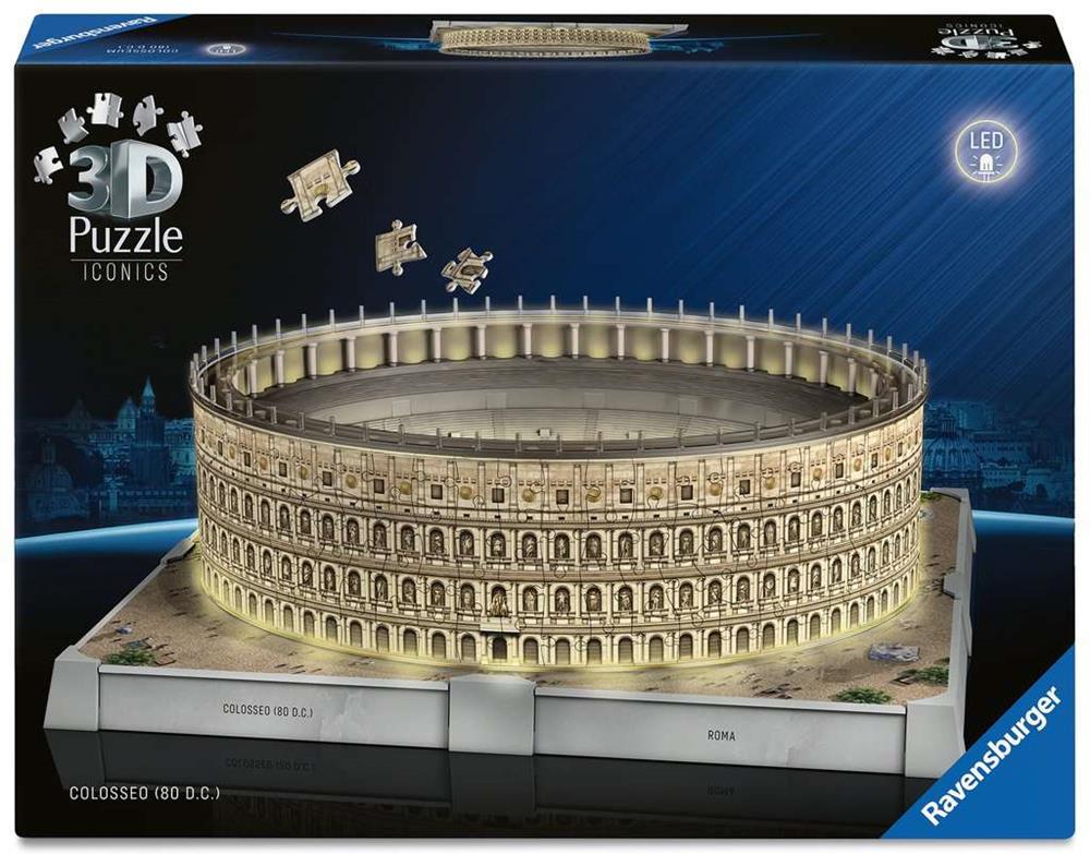 RAVENSBURGER PUZZLE 3D ICONICS COLOSSEO 216 PZ 08034