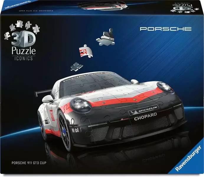 RAVENSBURGER PUZZLE 3D ICONICS PORSCHE 911 GT3 CUP108 154 PZ 08039