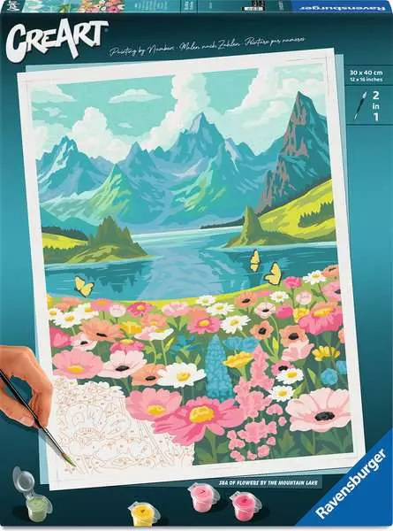 RAVENSBURGER CREART SERIE PREMIUM B - PAESAGGIO FIORITO 23207