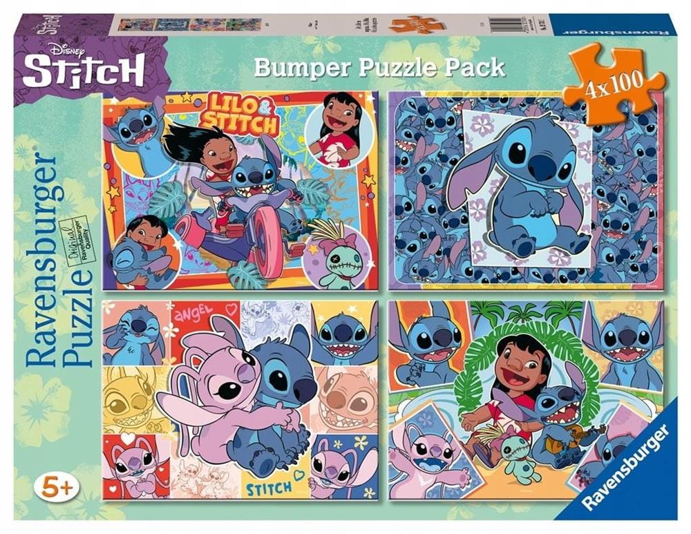 RAVENSBURGER PUZZLE STITCH 4X100 PZ 06731