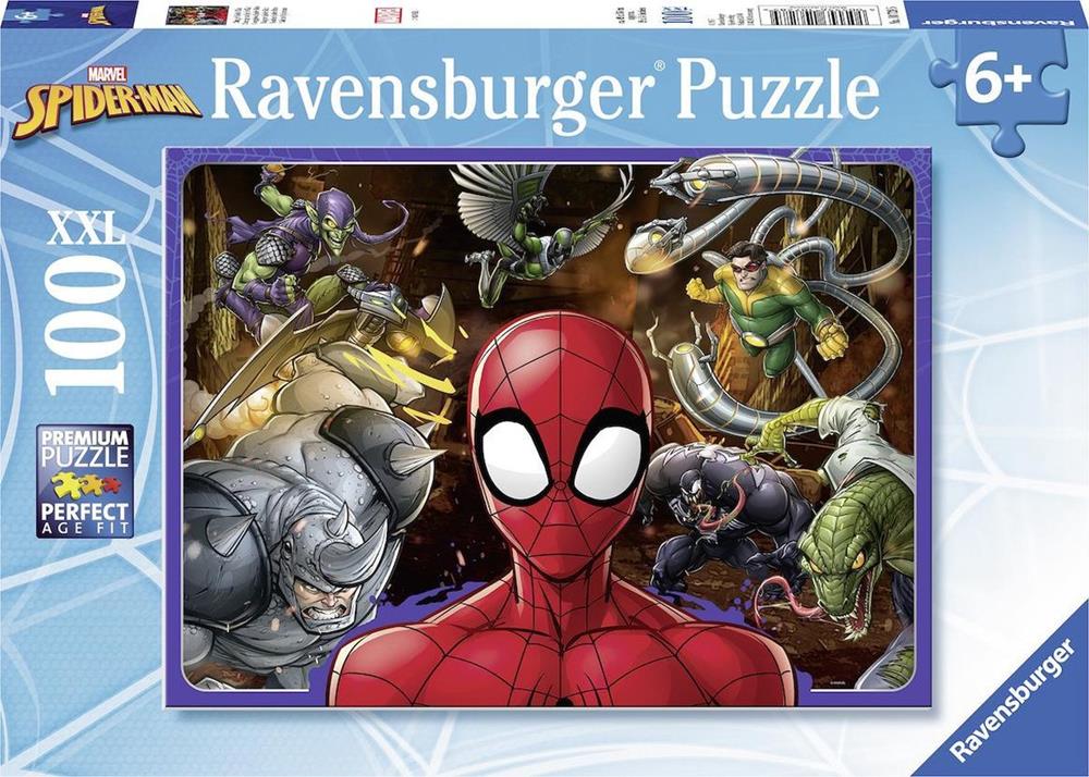 RAVENSBURGER PUZZLE SPIDERMAN 100 PZ XXL 10728