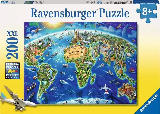 RAVENSBURGER PUZZLE VISTA DALL'ALTO XXL 200 PZ 12722