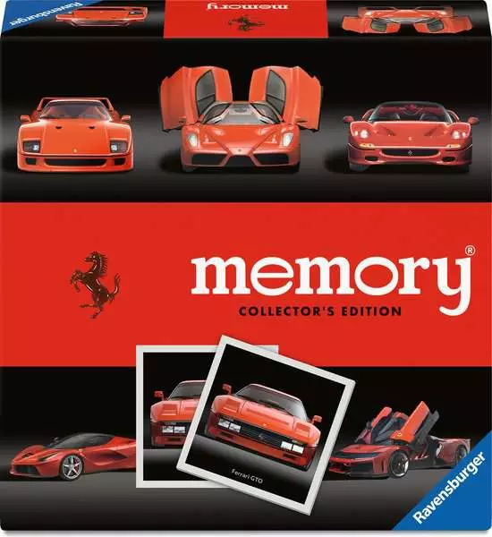 RAVENSBURGER MEMORY&reg; FERRARI COLLECTOR'S MEMORY 25117