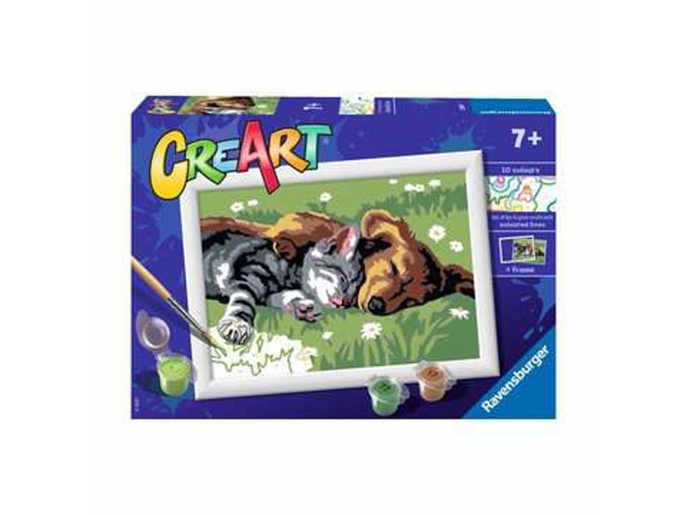 RAVENSBURGER CREART SERIE E - CANE E GATTO 28930