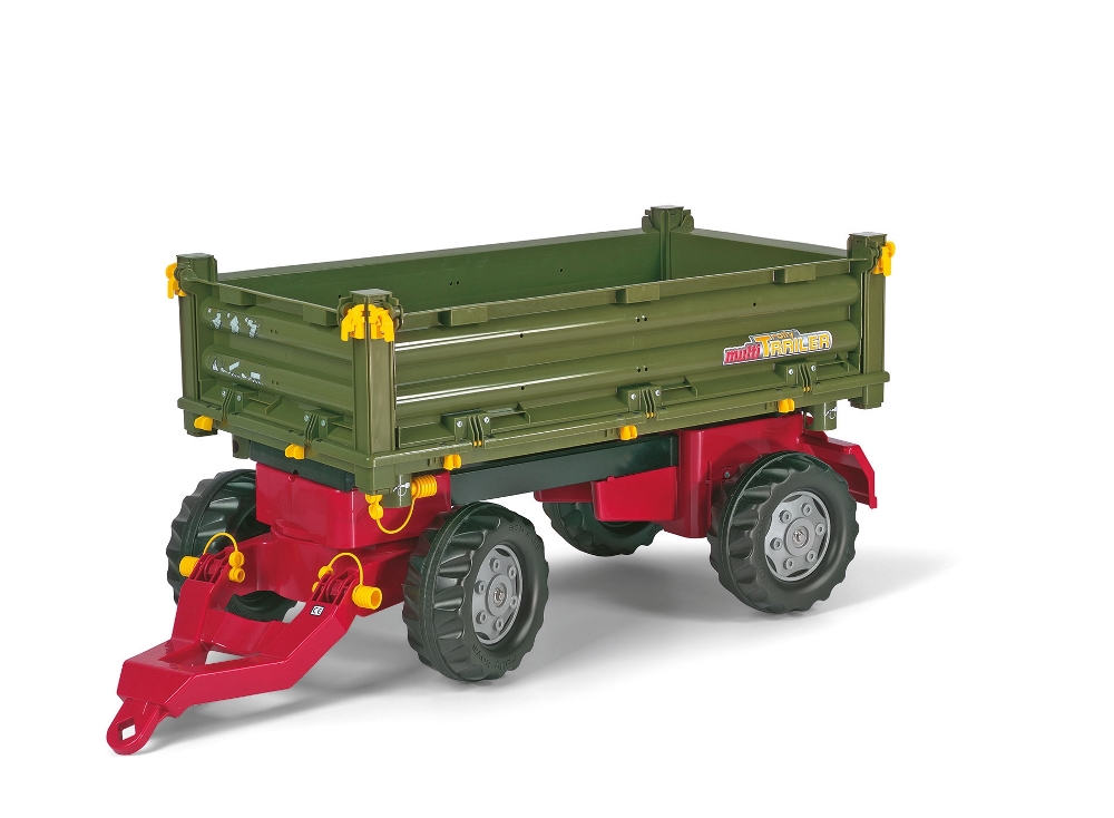 ROLLY TOYS ROLLY MULTITRAILER 2 ASSI RIBALTAMENTO MANUALE 125005