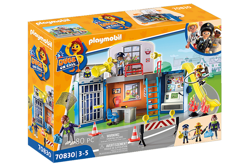 PLAYMOBIL DUCK ON CALL CENTRALE OPERATIVA MOBILE 70830