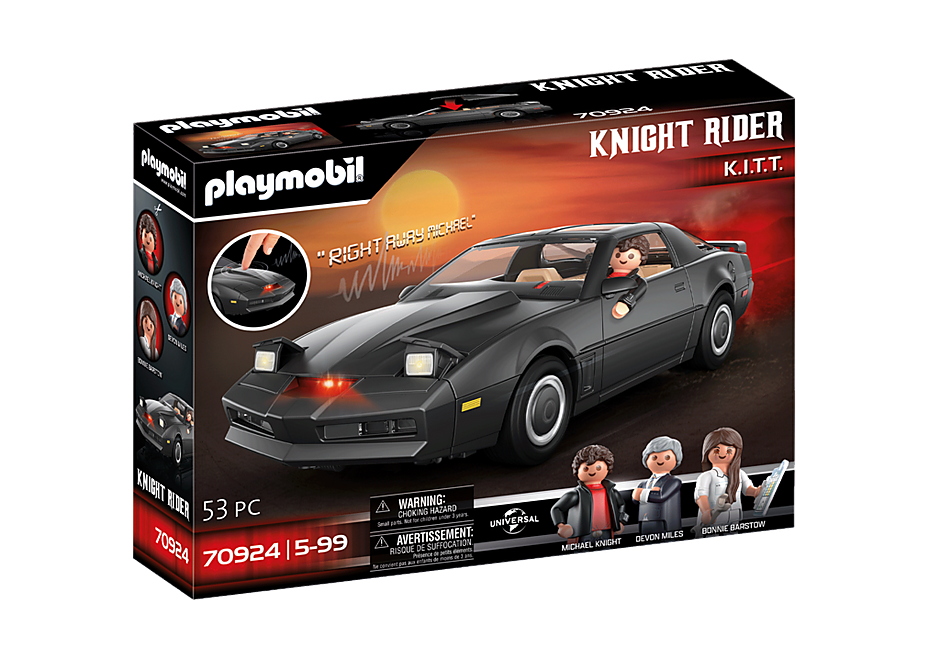 PLAYMOBIL MOVIE CAR KNIGHT RIDER - K.I.T.T. 70924