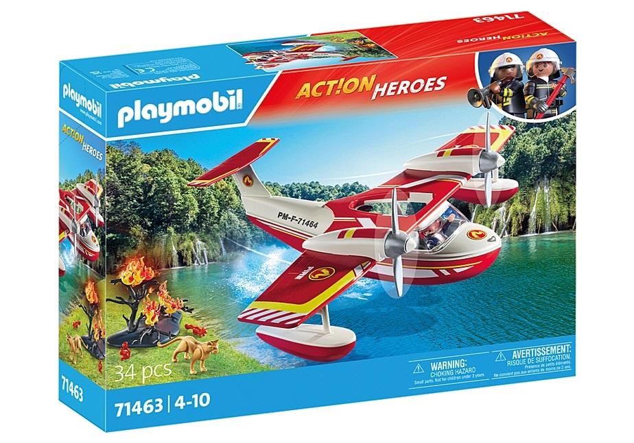 PLAYMOBIL ACTION HEROES IDROVOLANTE DEI POMPIERI 7146