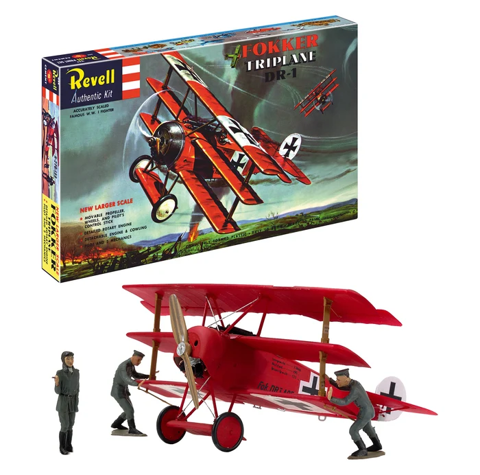 REVELL FOKKER TRIPLANE DR.1 03762