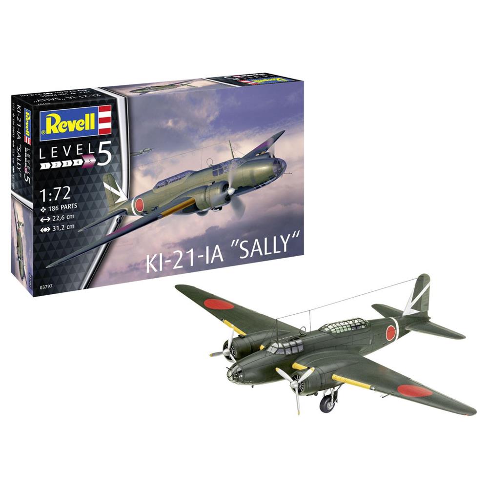REVELL SET MODELLO KI-21-LA ''SALLY'' 63797